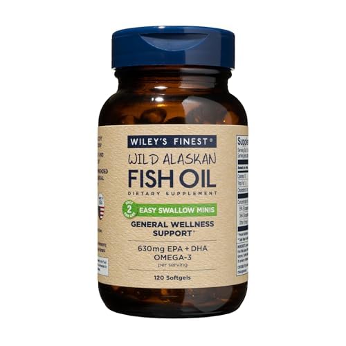 Wild Alaskan Easy Swallow Minis 120 Count Q102932