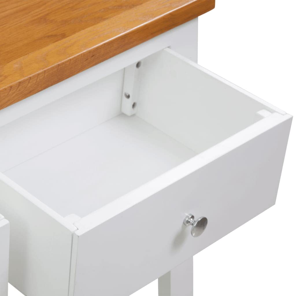 Console Table Side Table Entryway Table Solid Oak Wood A784