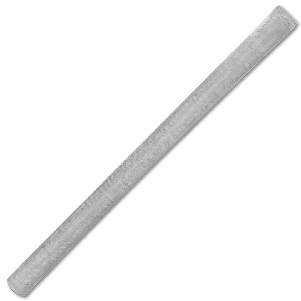 Aluminum Mesh Screen 39.4x196.9 in Silver N112