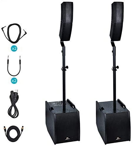 3000 Watt DJ PA Speaker System with Bluetooth USB SD Card B83812