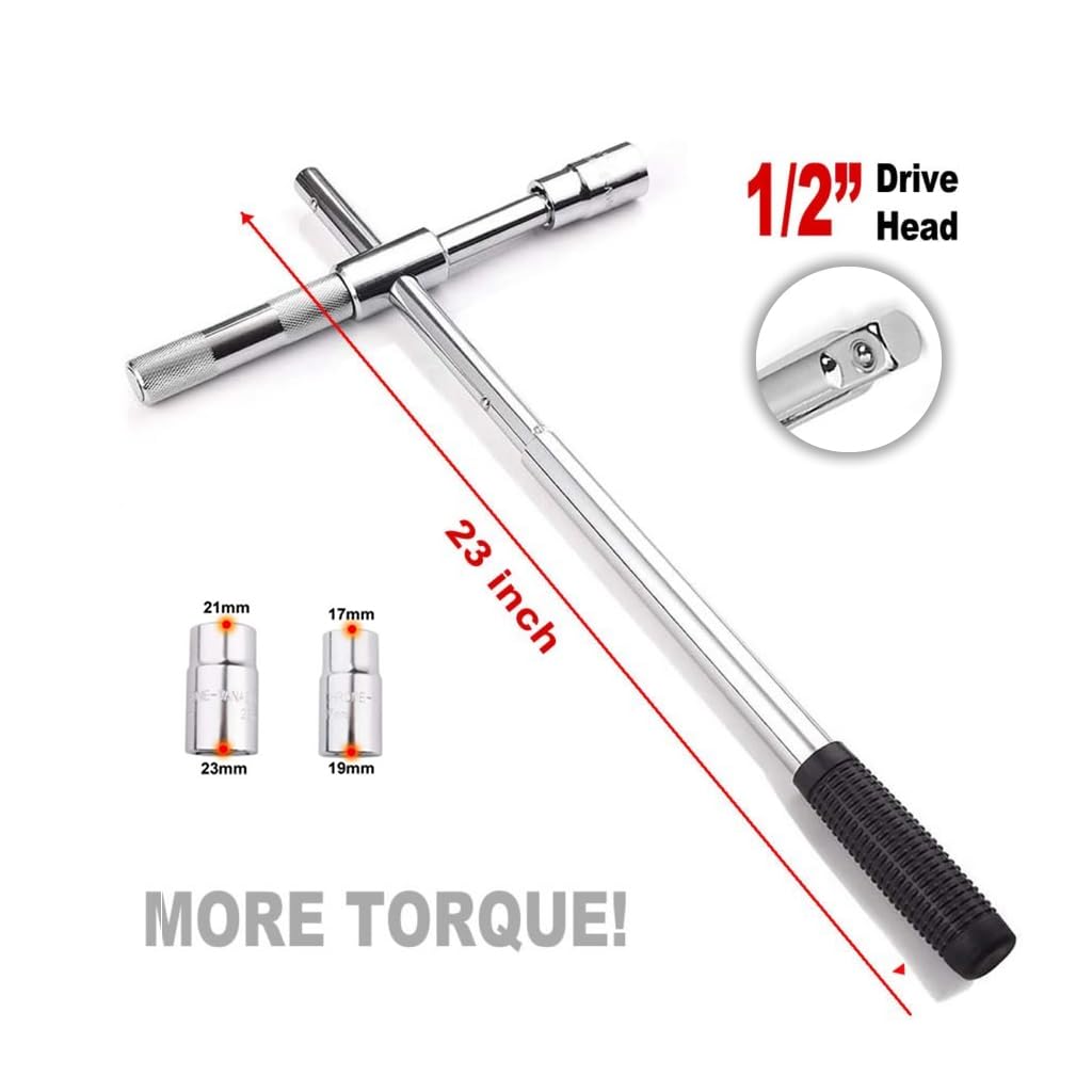 Spare Tire Changing Kit with Scissor Jack and Cross-Wrench V185