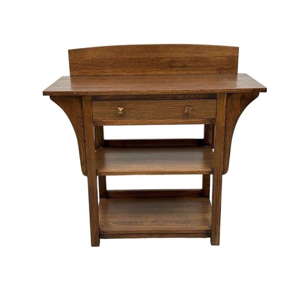 White Oak 2 Drawer Sideboard Console Table L296241