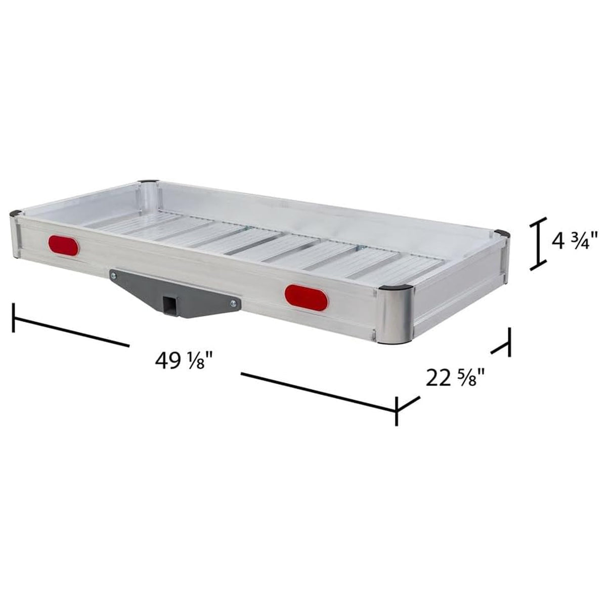 Aluminum Hitch Cargo Carrier Tray 550 lb Capacity W966526