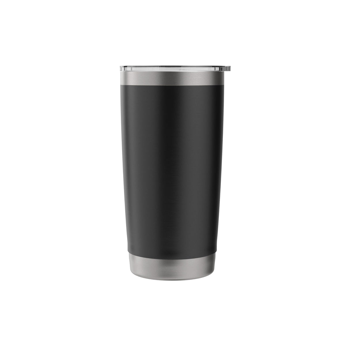 Black White Stainless Steel Insulated Travel Mug F6328
