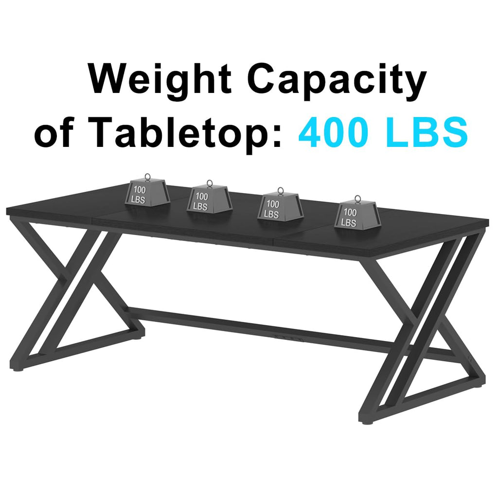 Black Computer Desk V709