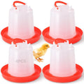 4-Pack 1L Poultry Waterer with Handle X388455