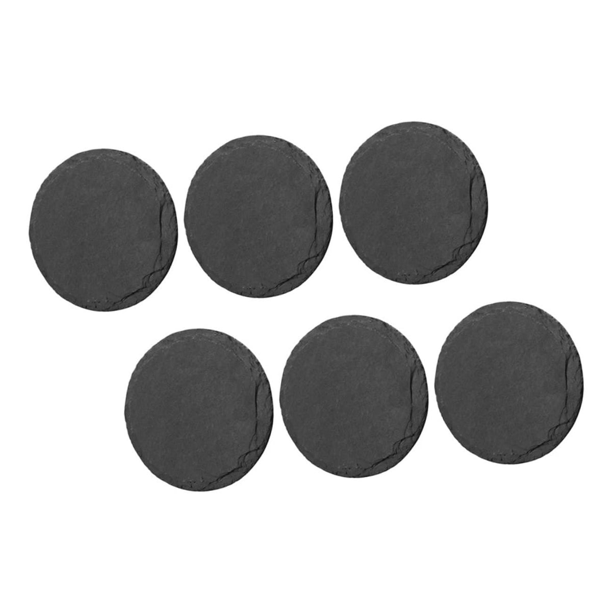 6pcs Stone Coasters Set with Non Slip Bottom C46989