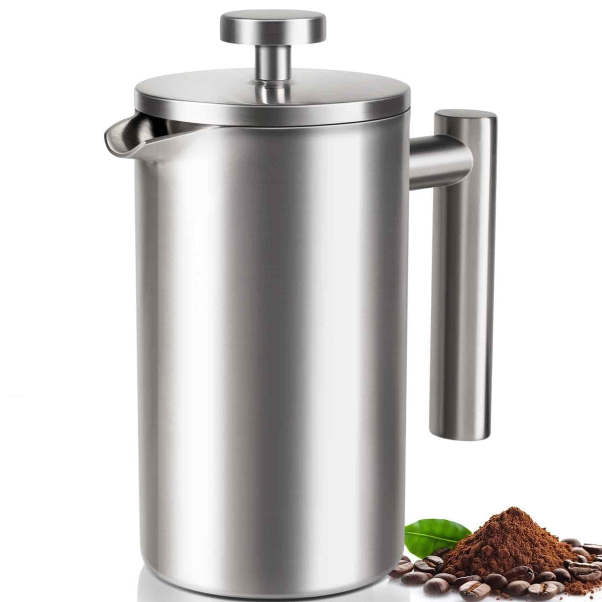 34 OZ Stainless Steel French Press I966090