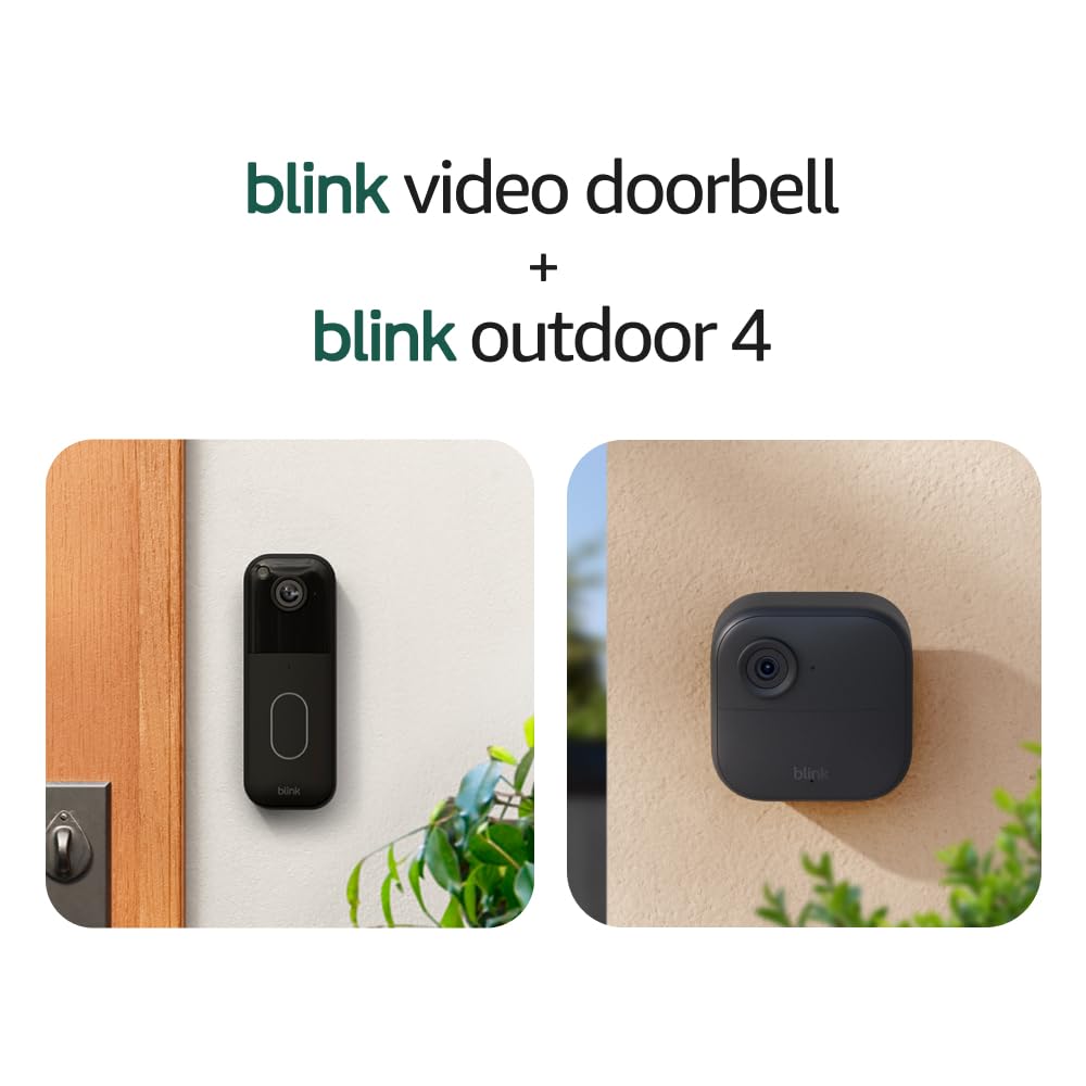 Wireless Smart Security Camera System with Video Doorbell W1140
