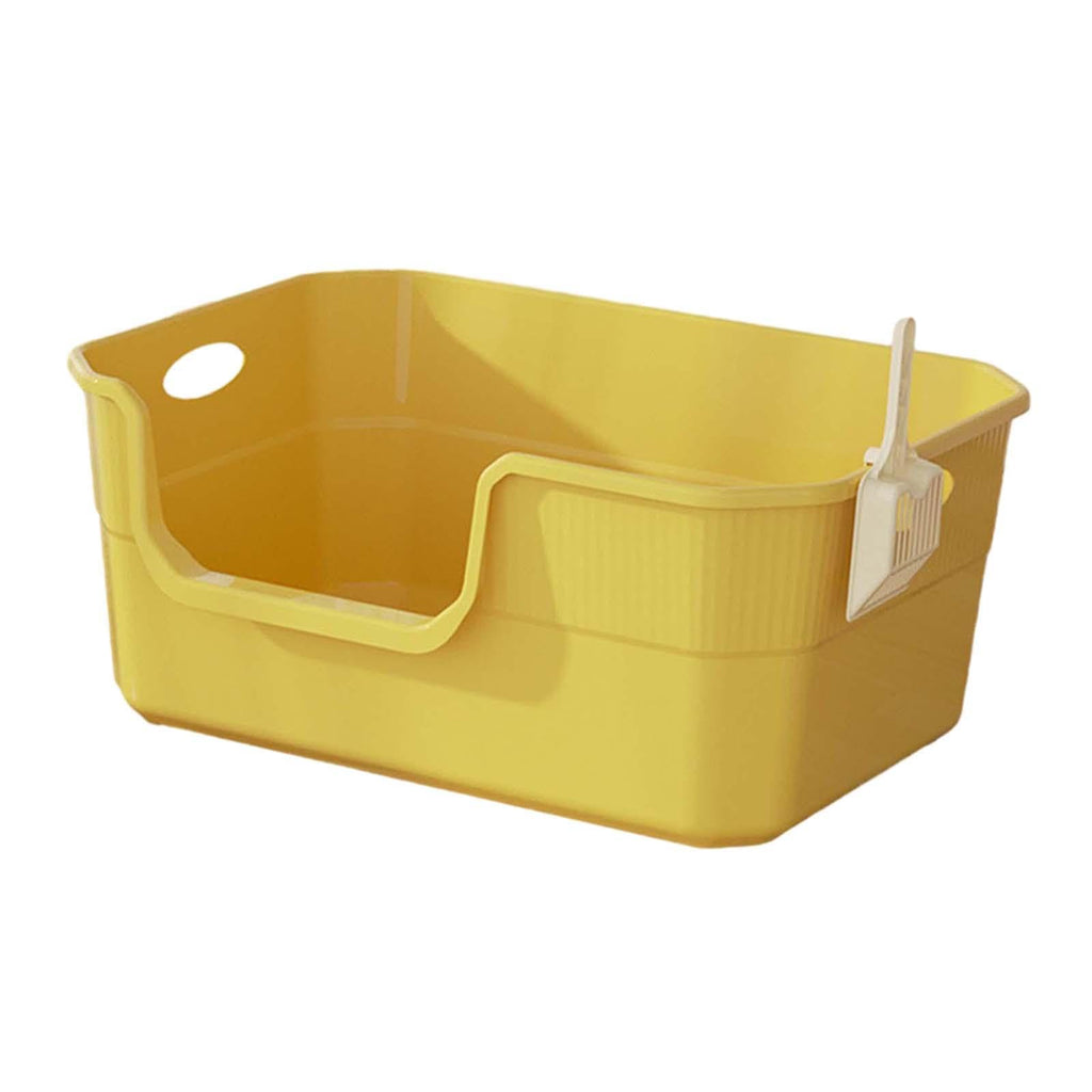 Open Top Cat Litter Tray with Frame PP V36606