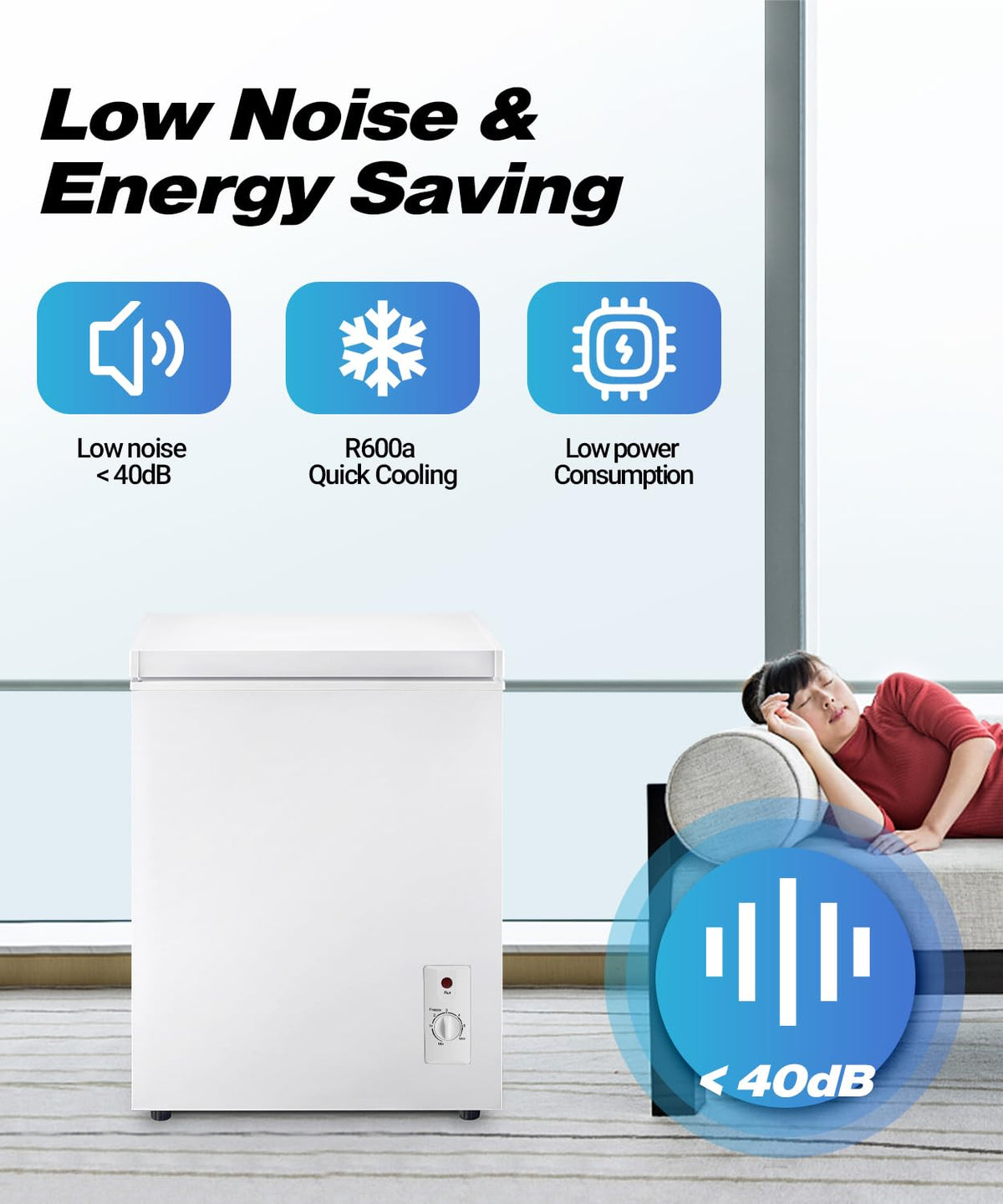 5 Cubic Feet Chest Freezer Z67902