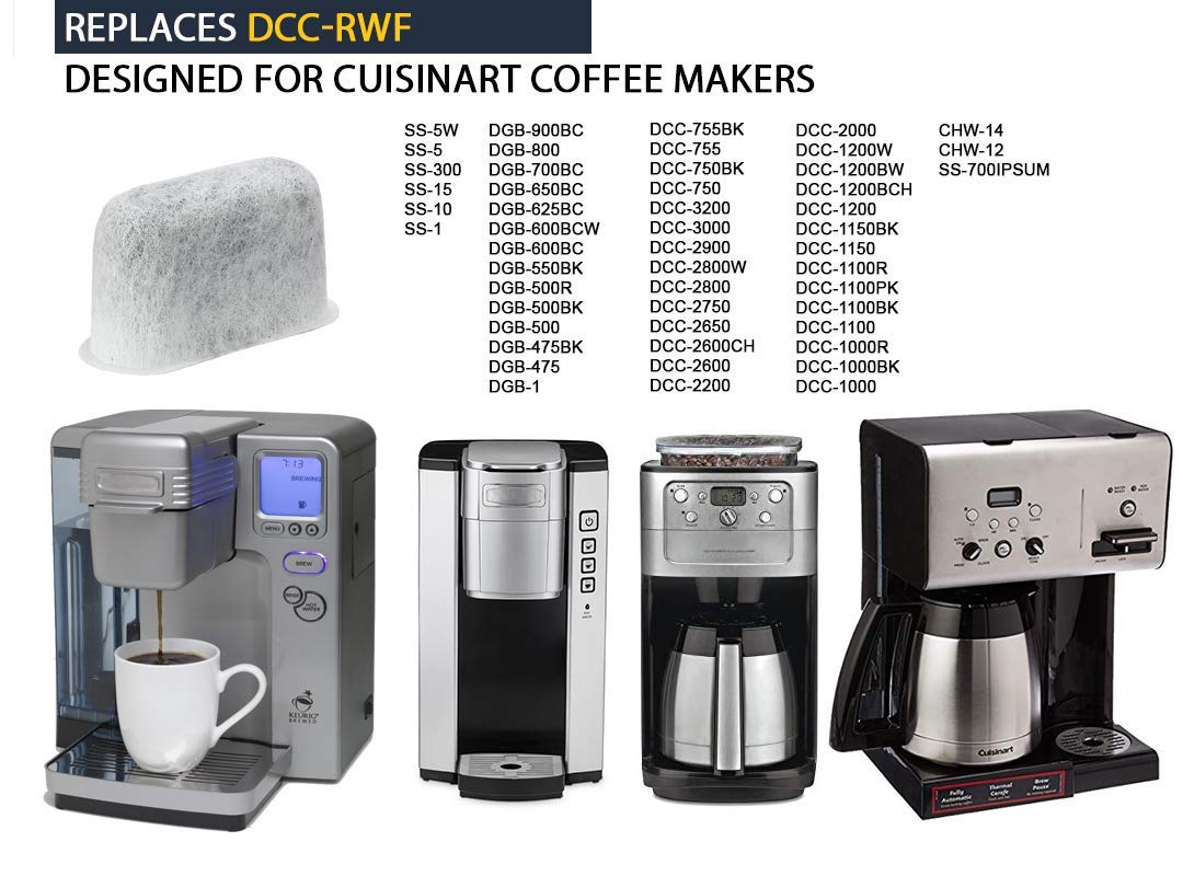 8-12 Cup Coffee Filter & Set of 12 Charcoal Water Filters N79345