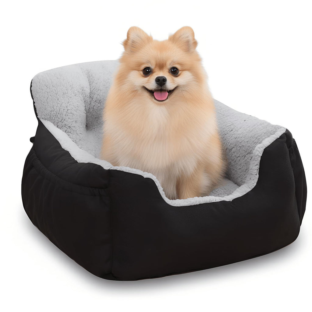 Washable Dog Car Seat with Storage Pockets V2455
