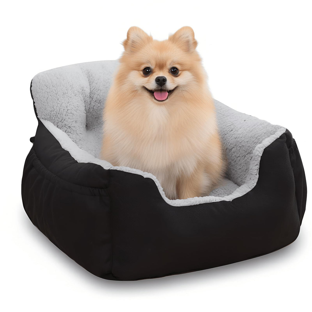 Washable Dog Car Seat with Storage Pockets V2455