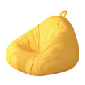 Washable Bean Bag Chair Cover Only 110 * 130cm Yellow P410