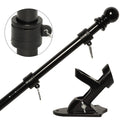 6FT Black Stainless Steel Flag Pole Kit D8621