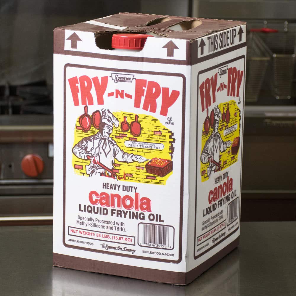 Canola Liquid Frying Oil, 35 Pound N371162