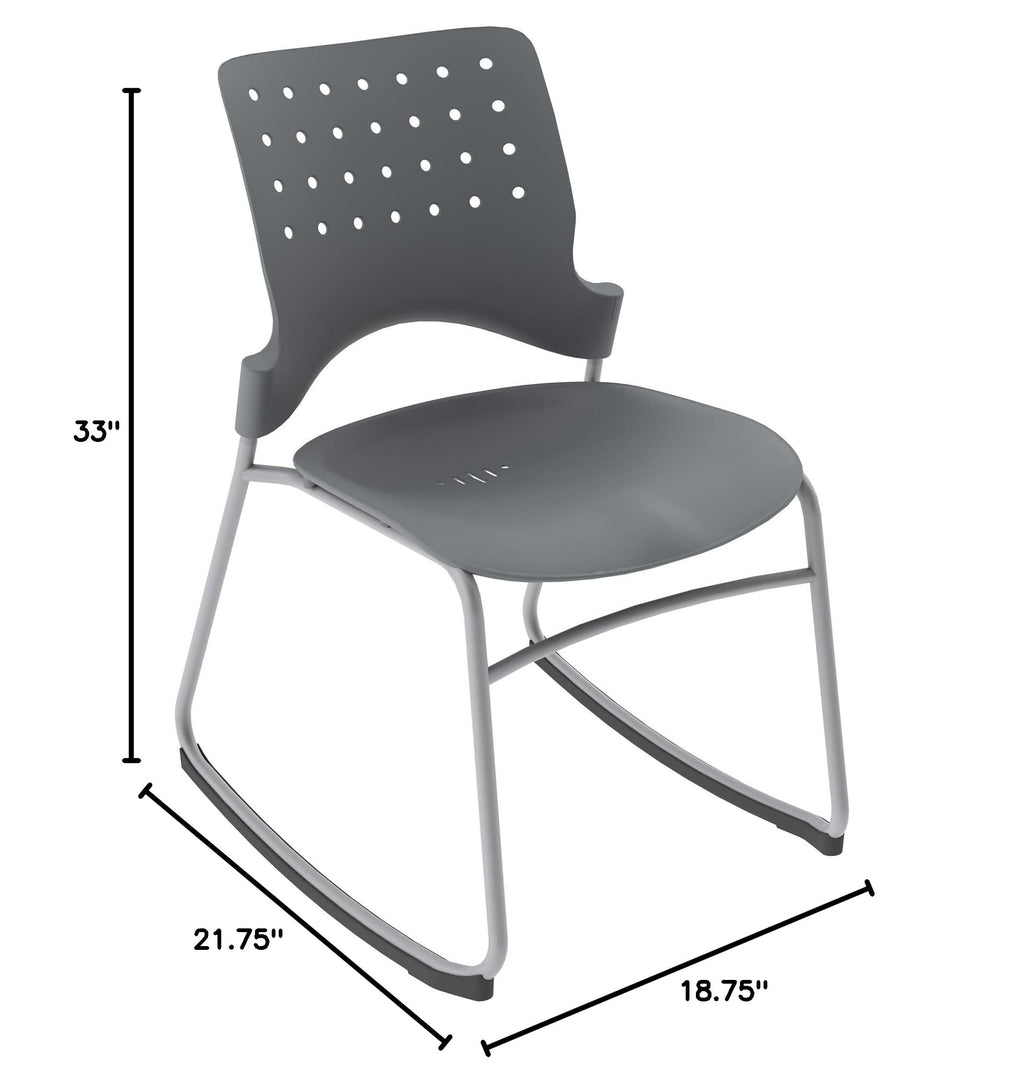 Graphite Ergonomic Rocker Chair A867265