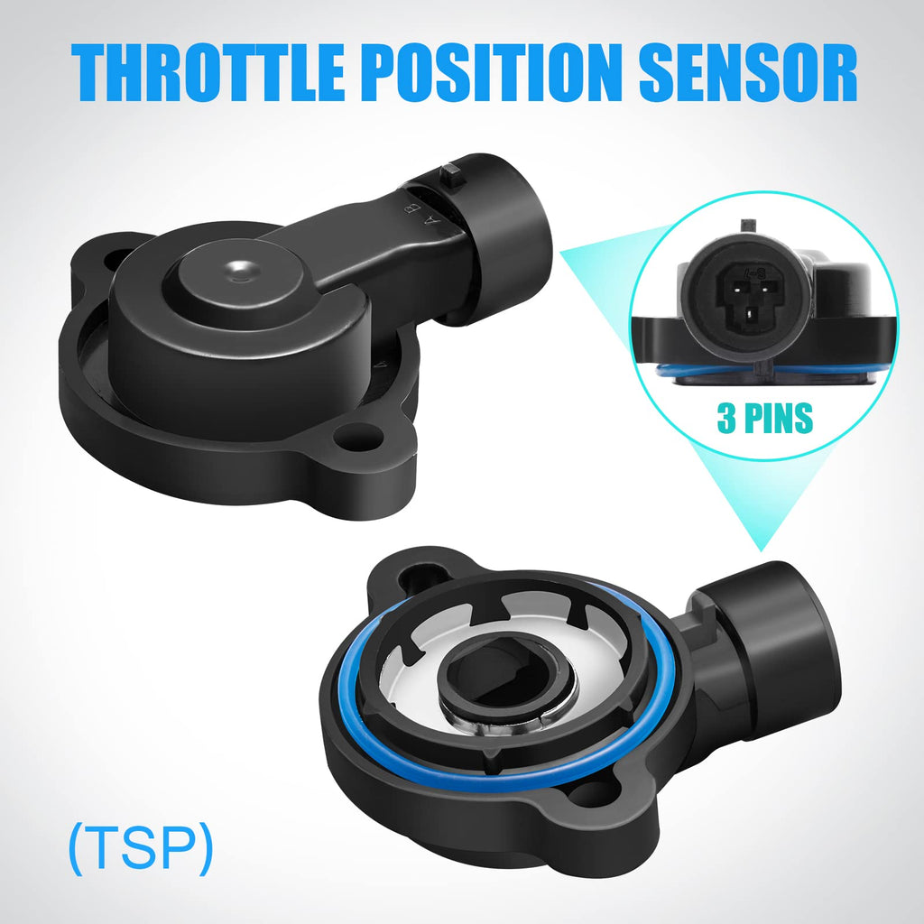 Throttle Position Sensor and Idle Air Control Valve C647