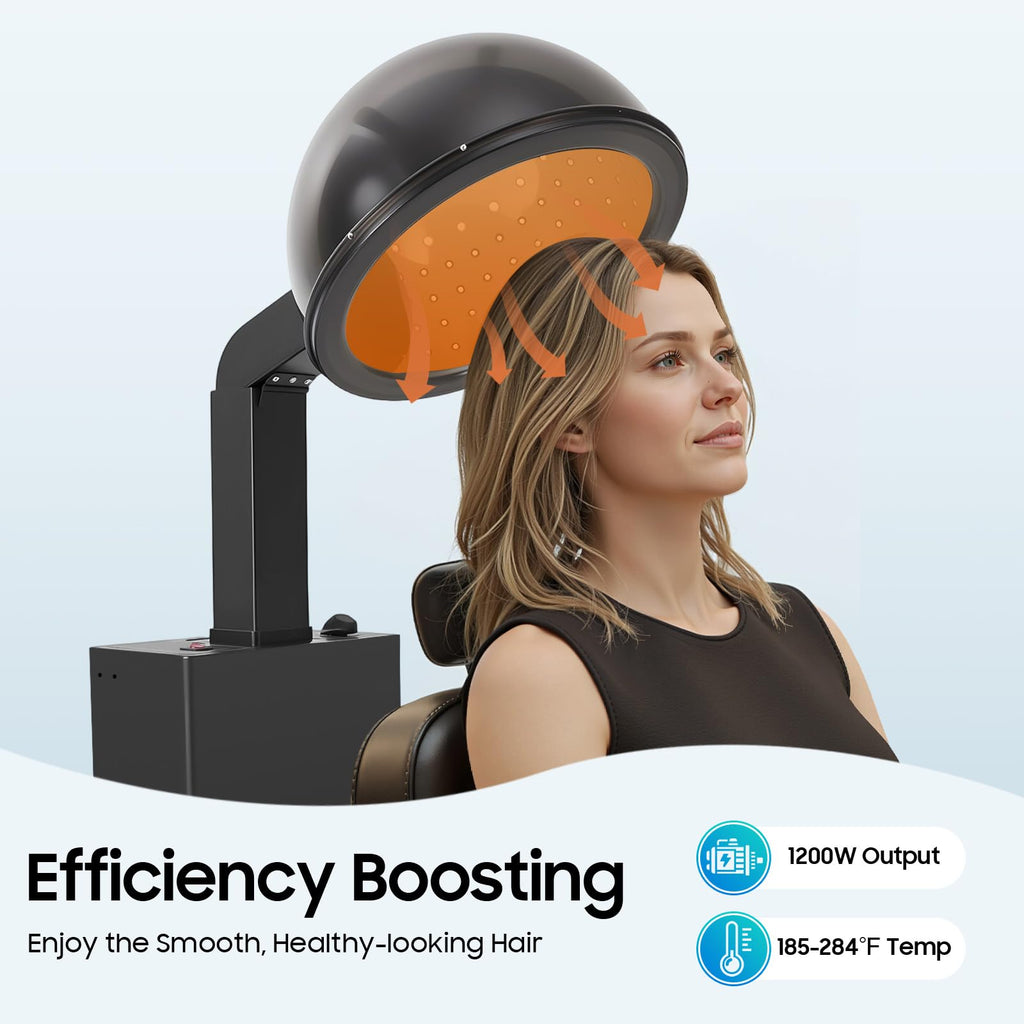 1200W Hooded Hair Dryer with Stand V605