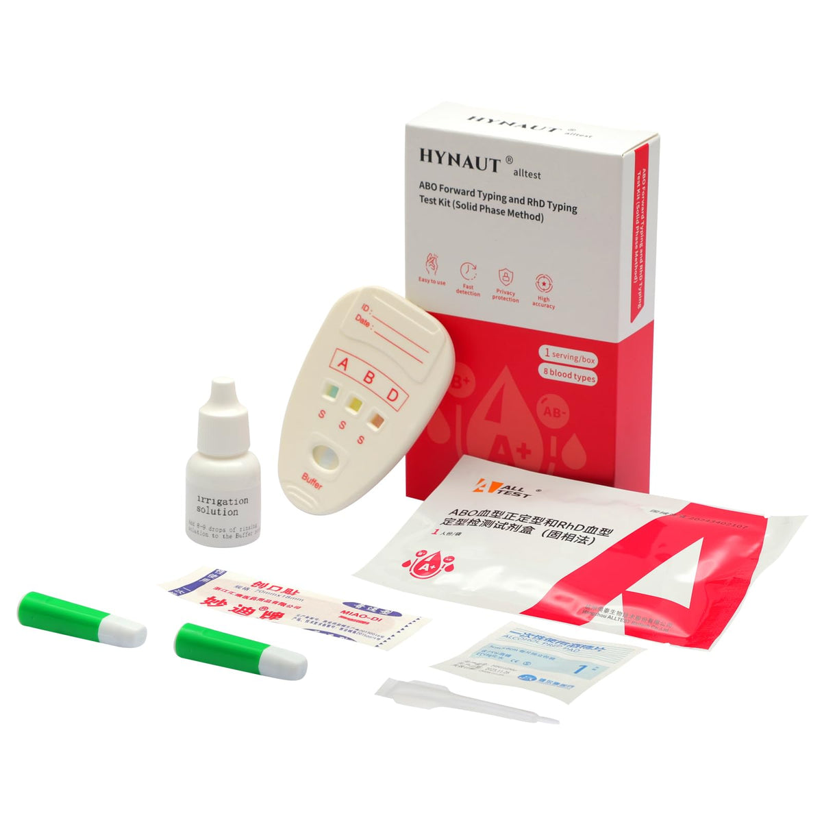 Blood Group Testing Kit Complete Set G832434