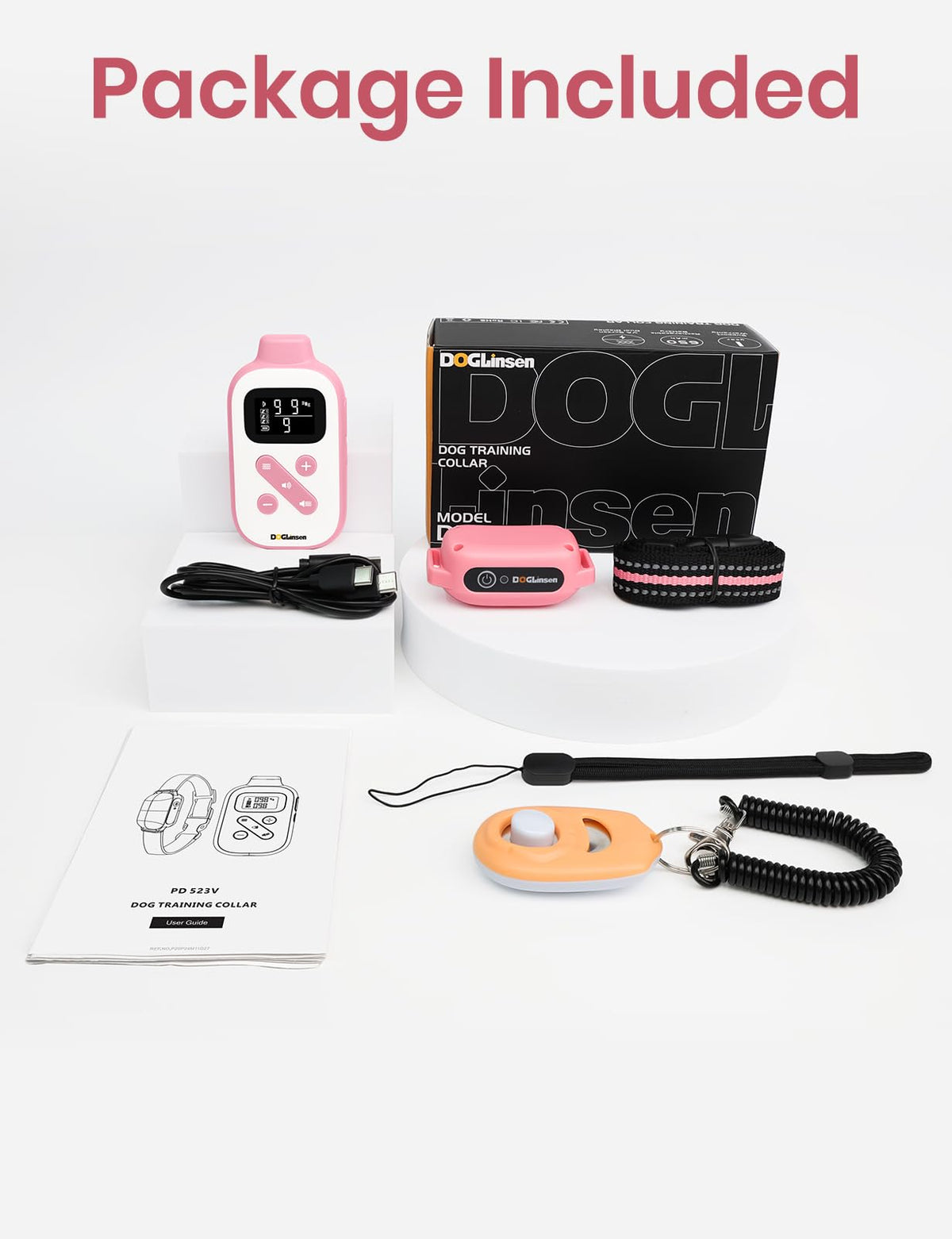 Beep and Vibrating Dog Collar with Remote A67431