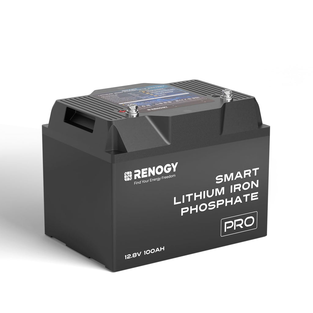 12V 100Ah Bluetooth Self-Heating Lithium LiFePO4 Deep Cycle Battery D155022