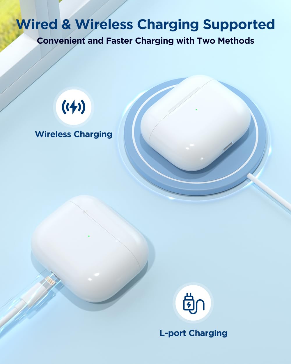 Wireless Charging Case with Lightning Port S2905