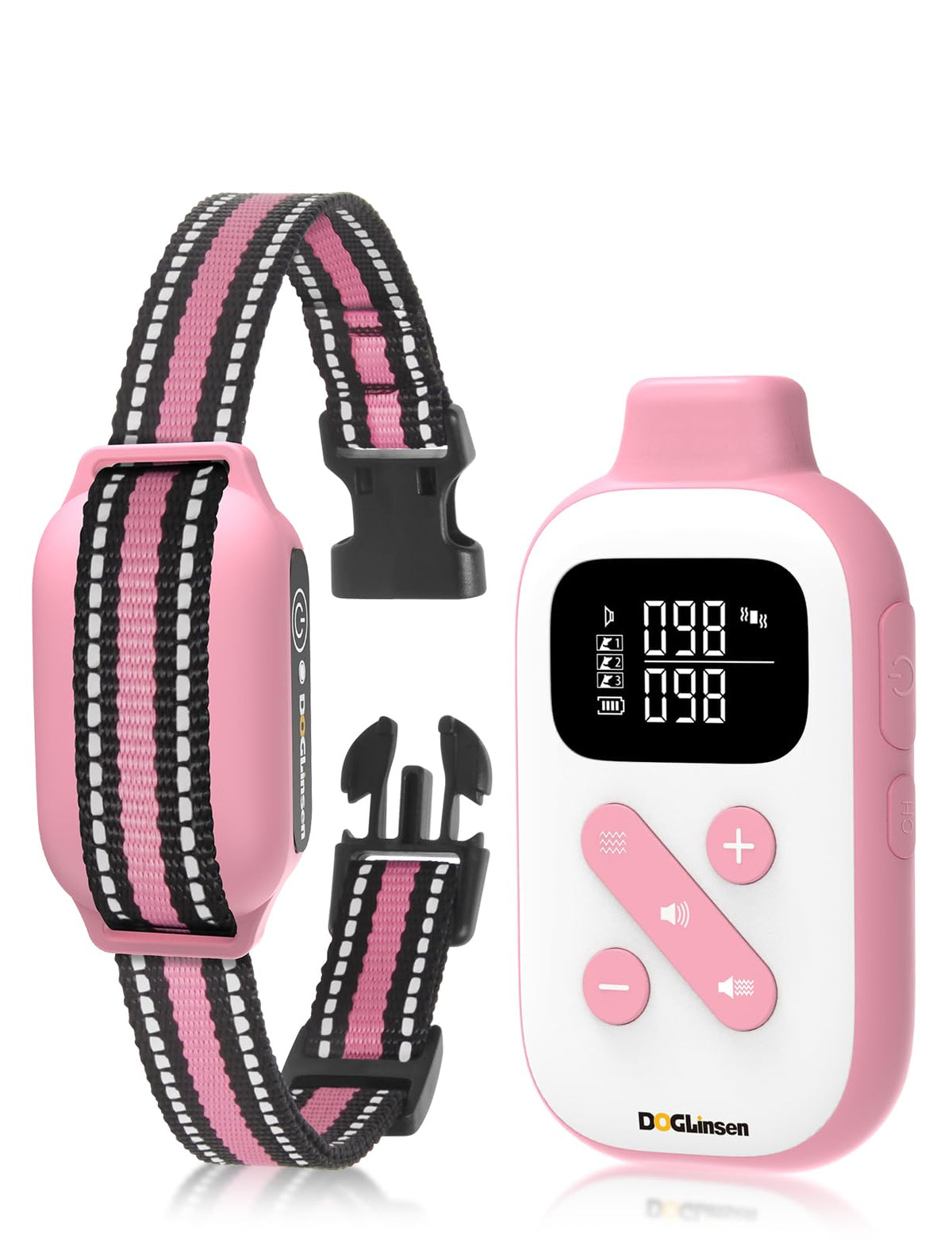 Beep and Vibrating Dog Collar with Remote A67431