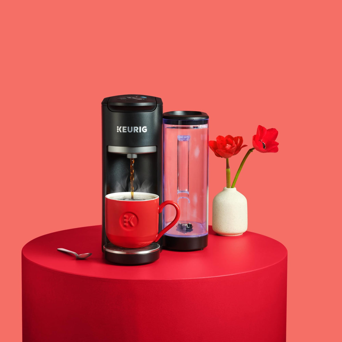 Black Single Serve K-Cup Pod Coffee Maker C666