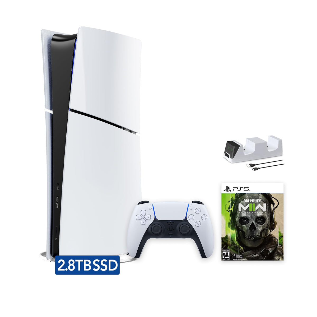 White 2.8TB Digital Edition Gaming Console Z47163