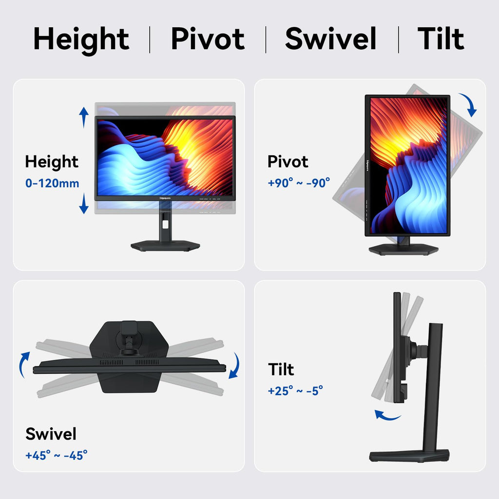 24 Inch USB-C Touchscreen Monitor Adjustable VA O8126