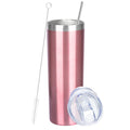 20 oz Stainless Steel Vacuum Insulated Tumbler with Lid and Straw Z847