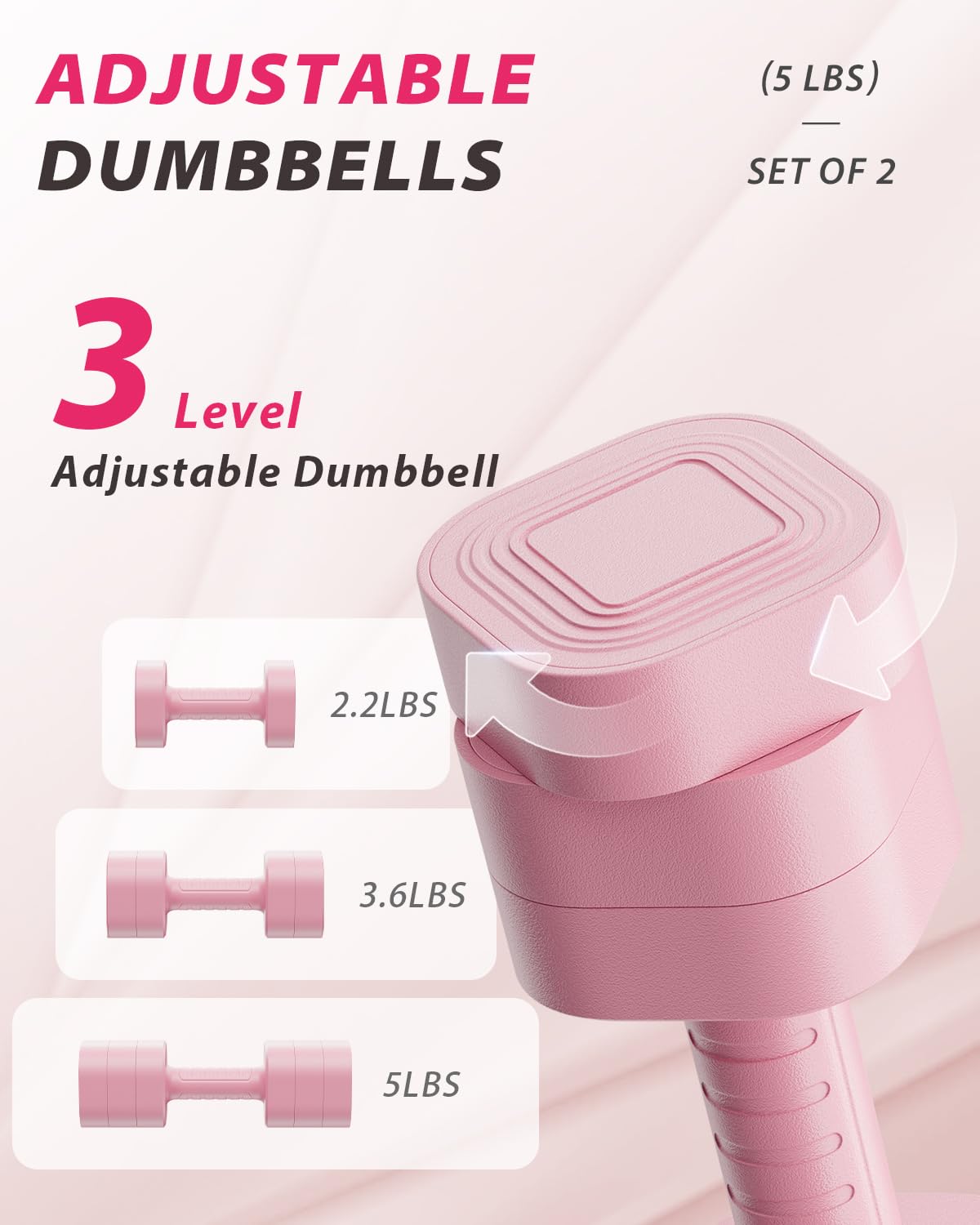 Adjustable Dumbbell Set of 2 Q36901