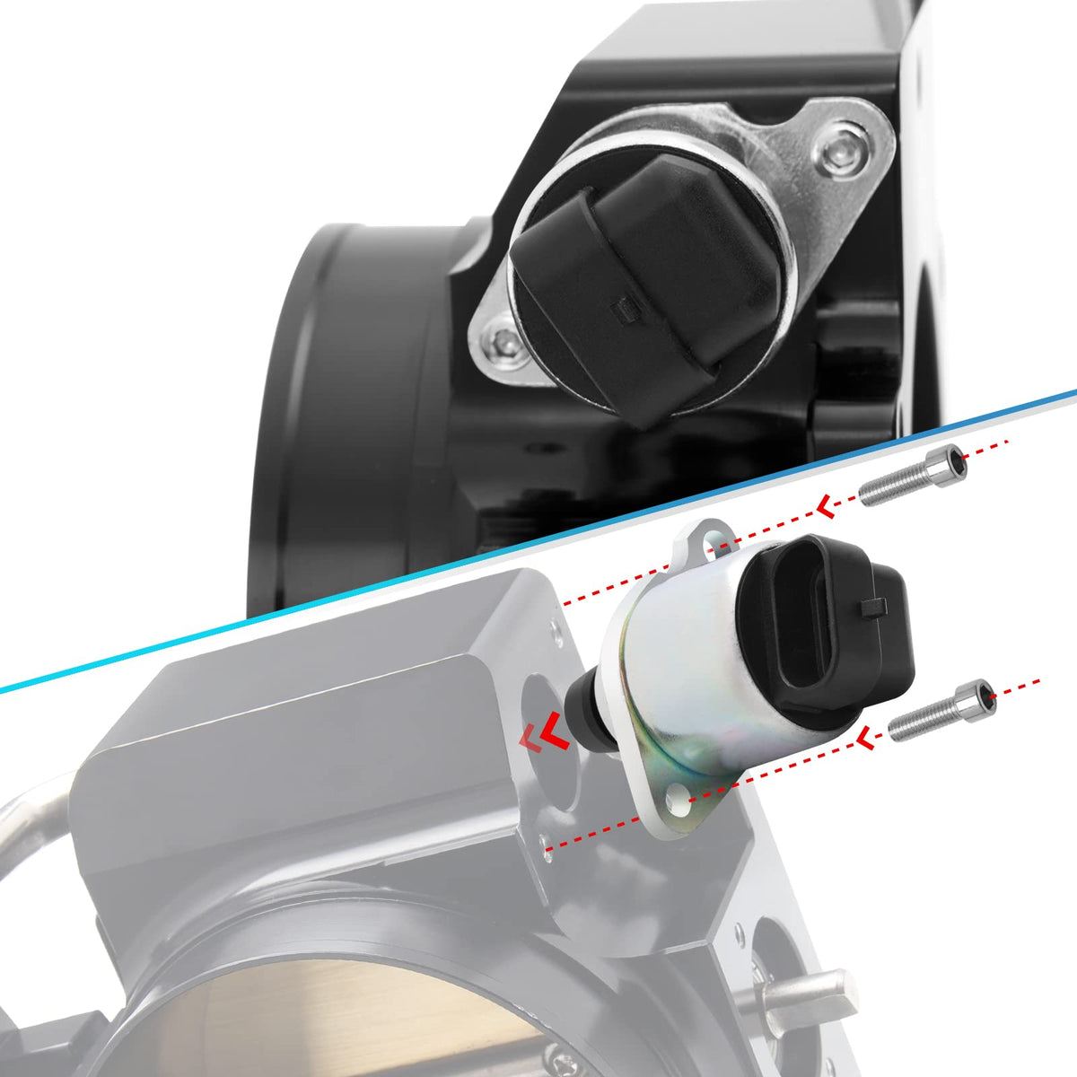 Throttle Position Sensor and Idle Air Control Valve C647