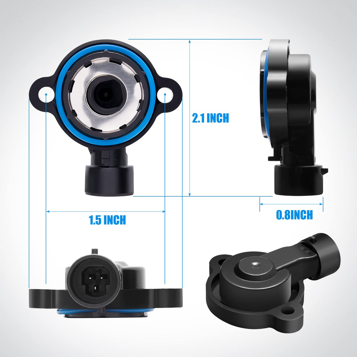 Throttle Position Sensor and Idle Air Control Valve C647