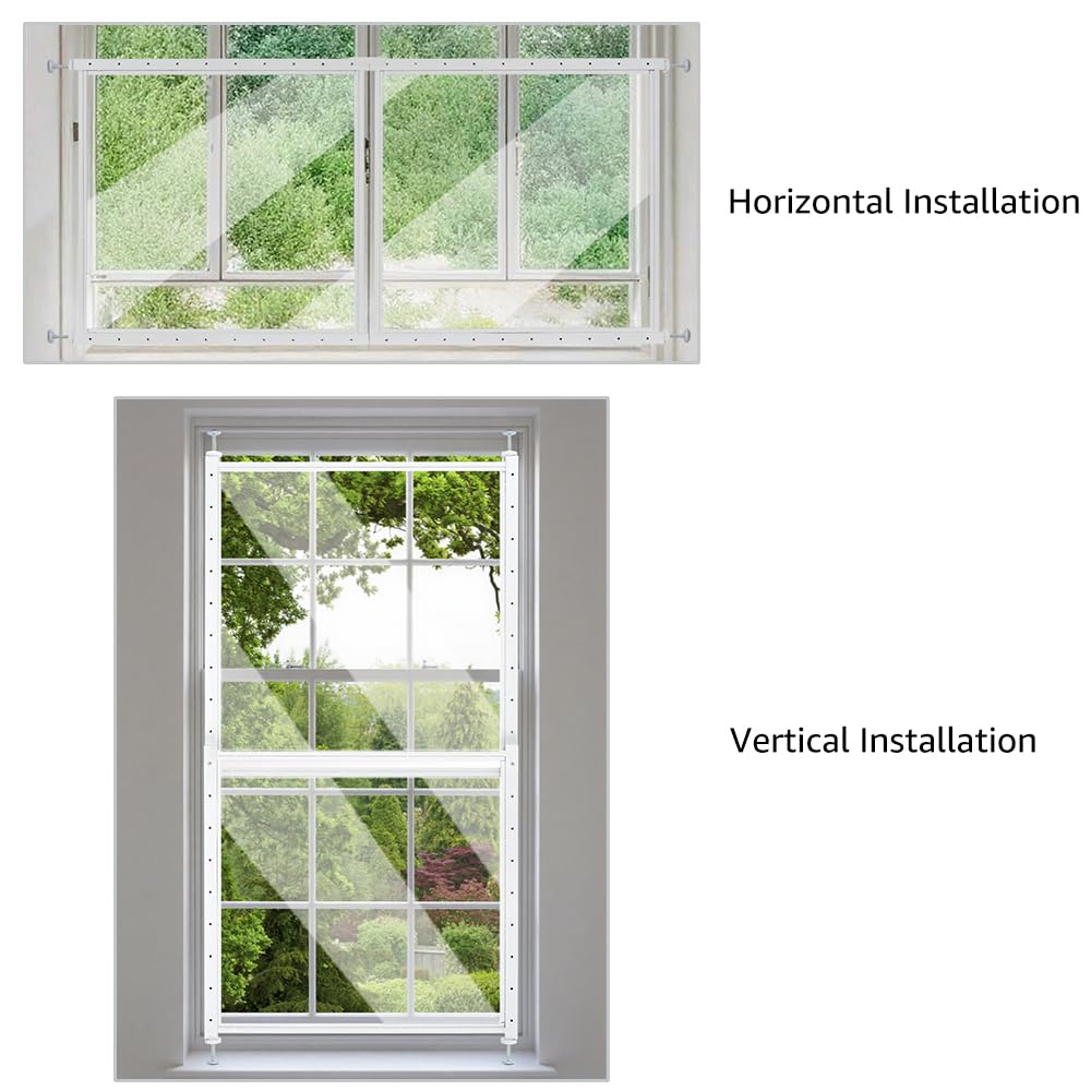 Clear Pet Window Guard, 29" Tall Acrylic Safety Barrier A2289
