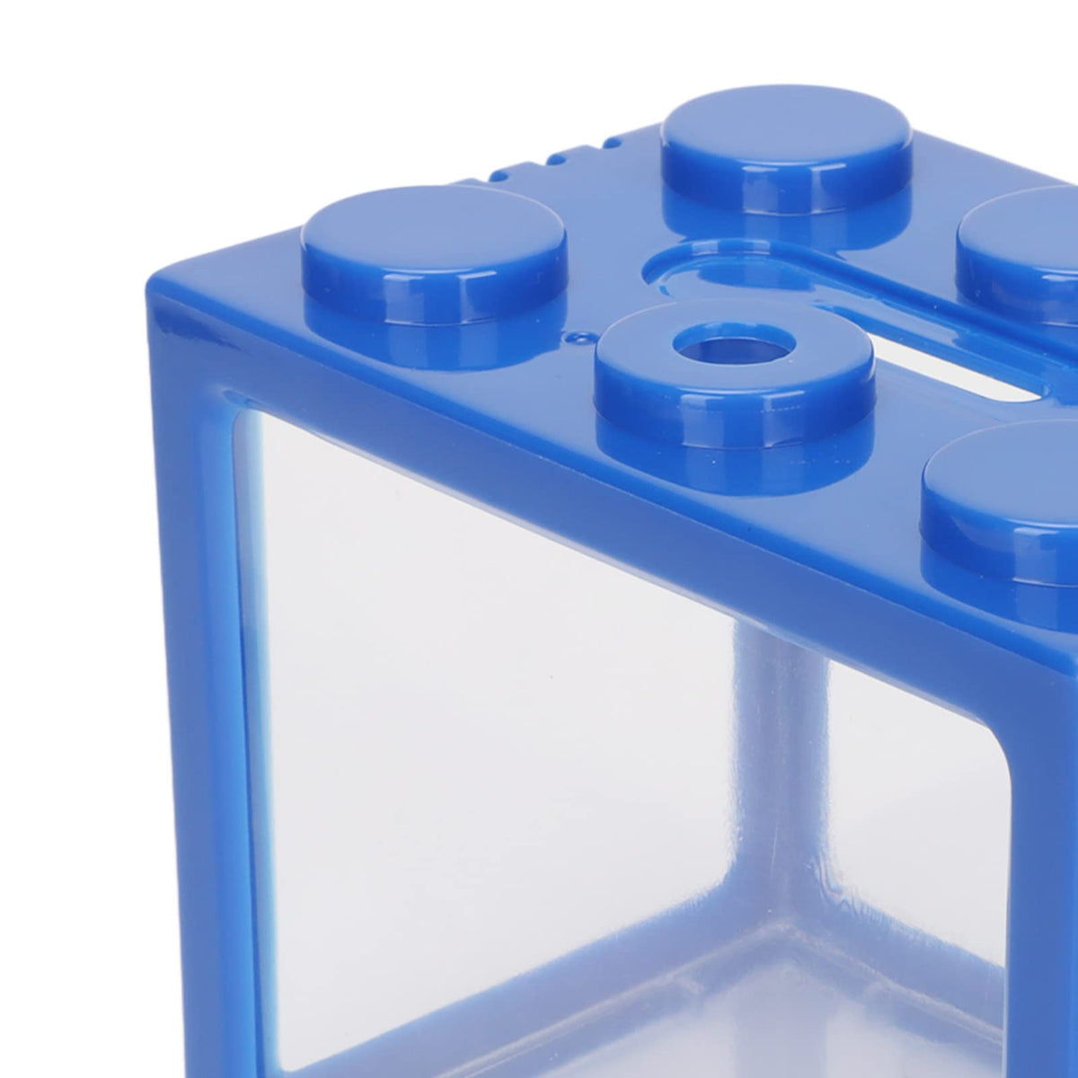 Mini Plastic Stackable Betta Fish Cube with LED Desktop Aquarium Kit T1871