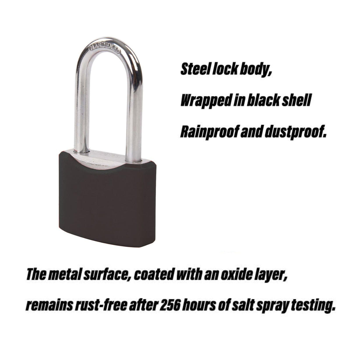 4PC Keyed Alike Padlock C682922