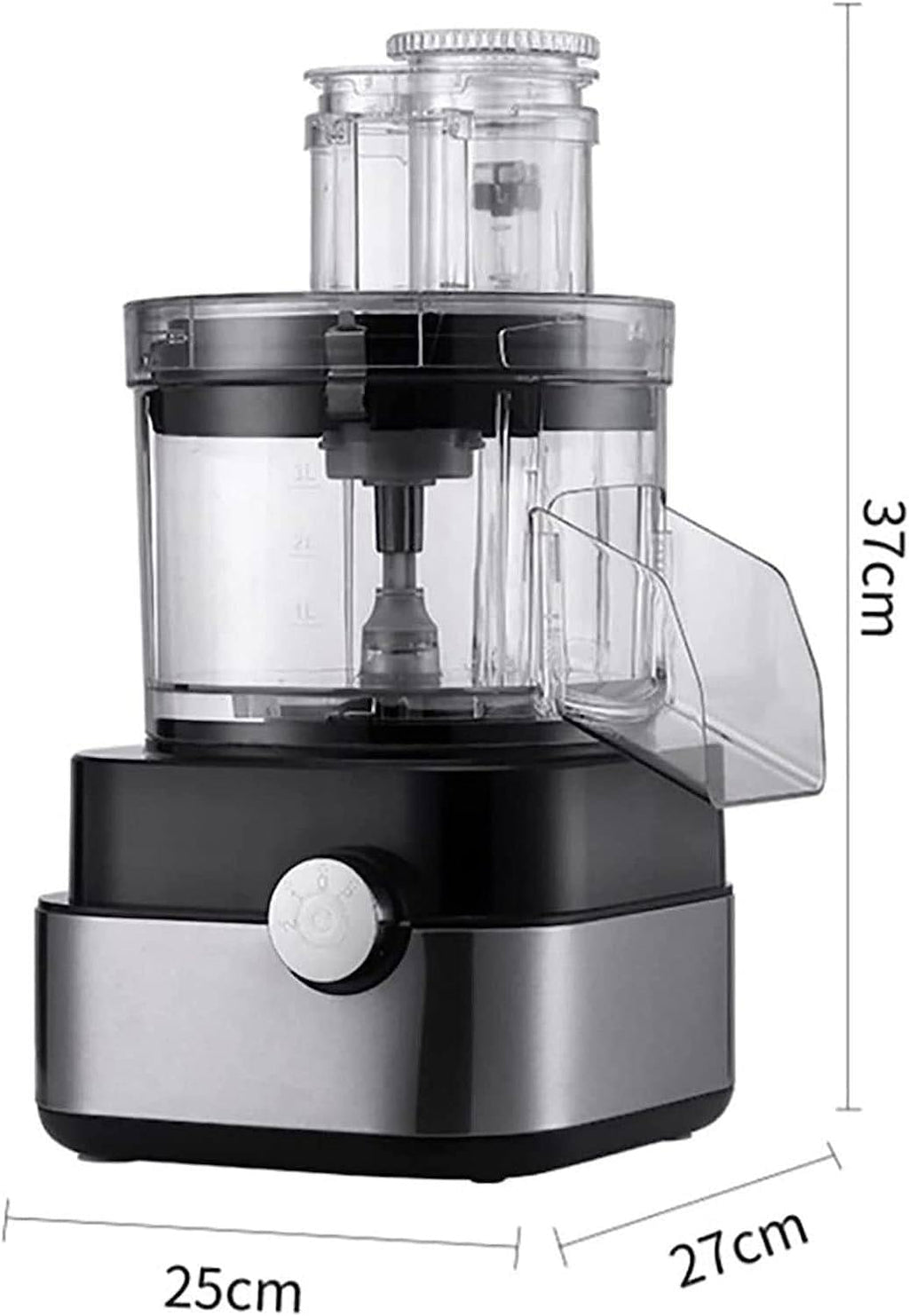 600W 4 in 1 Electric Vegetable Dicer with Dicing Molds Y746960