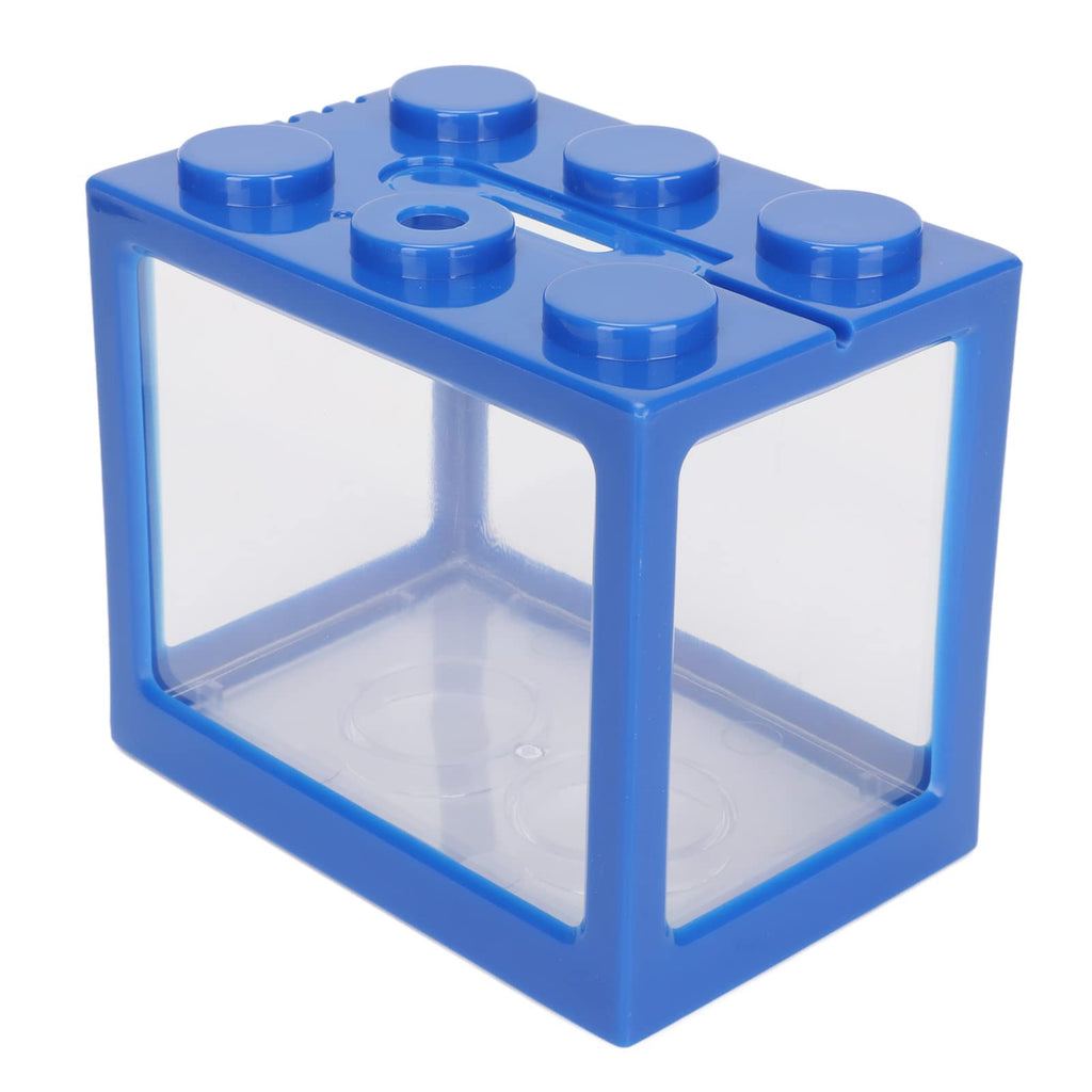 Mini Plastic Stackable Betta Fish Cube with LED Desktop Aquarium Kit T1871