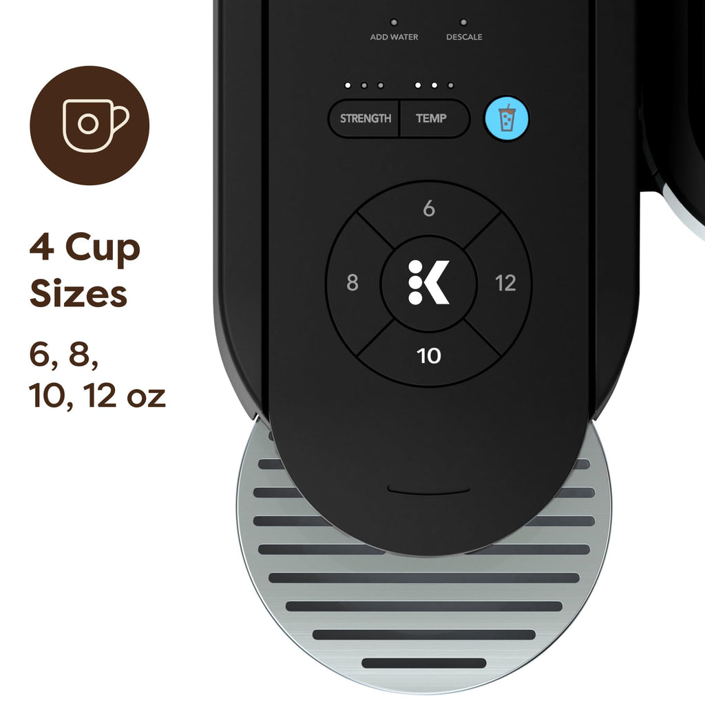 Black Single Serve K-Cup Pod Coffee Maker C666