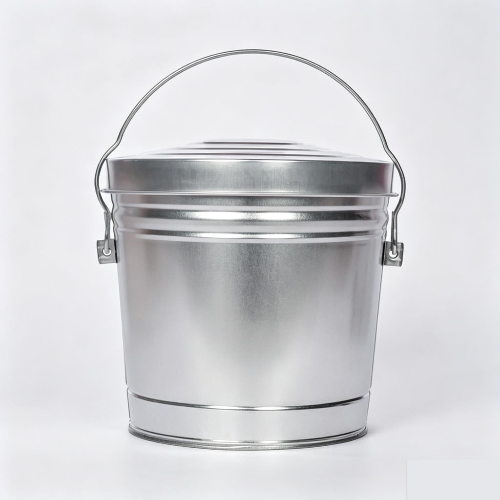 6-Gallon Galvanized Steel Storage Can X85053
