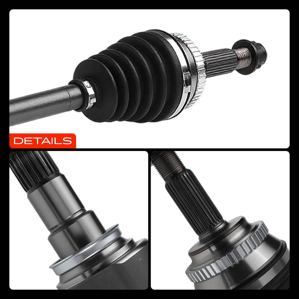 Set of 2 Front CV Axle Shaft Assembly C605204