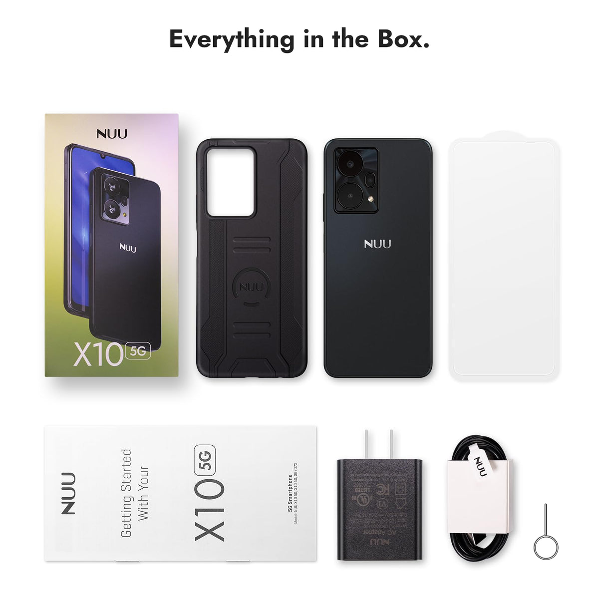 5G Unlocked Android Smartphone 128GB Black K569098