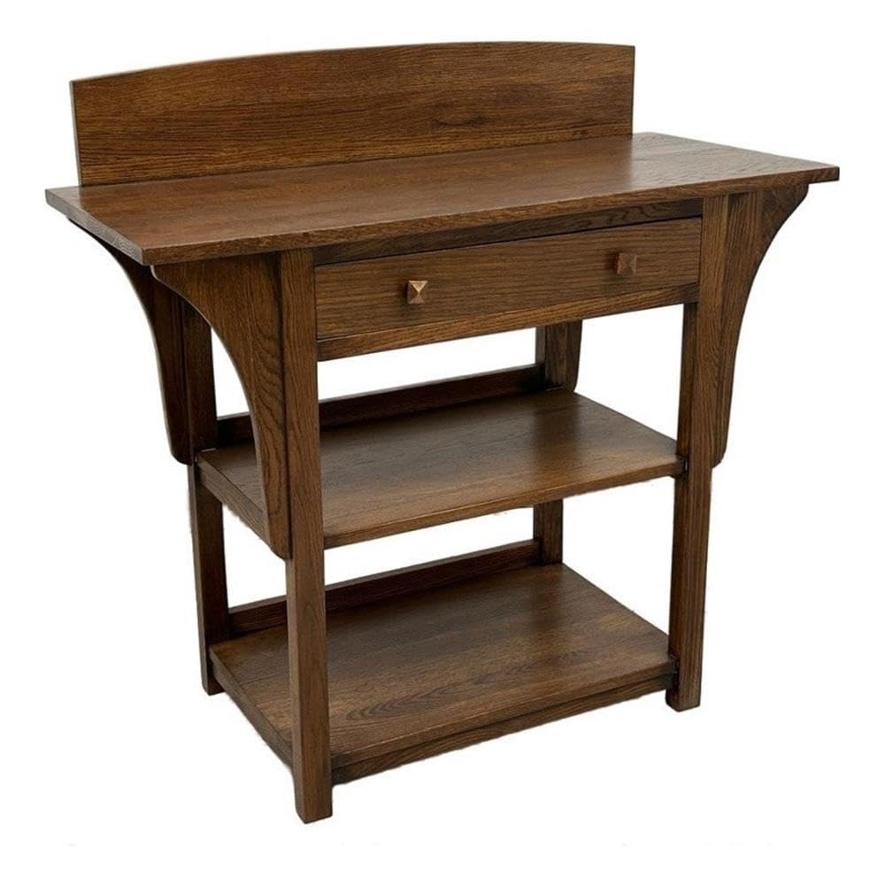 White Oak 2 Drawer Sideboard Console Table L296241