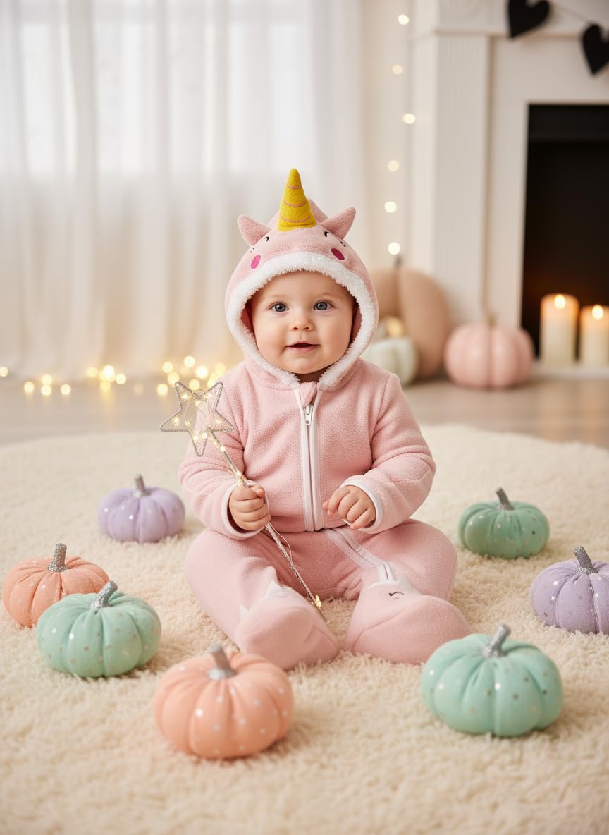 Baby Fleece Hooded Footie 18-24 Months F43132