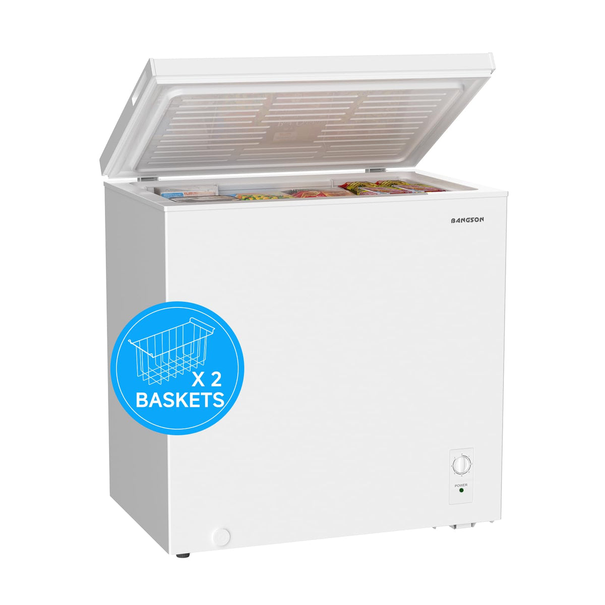 7.1 Cu.Ft Chest Freezer White F735172