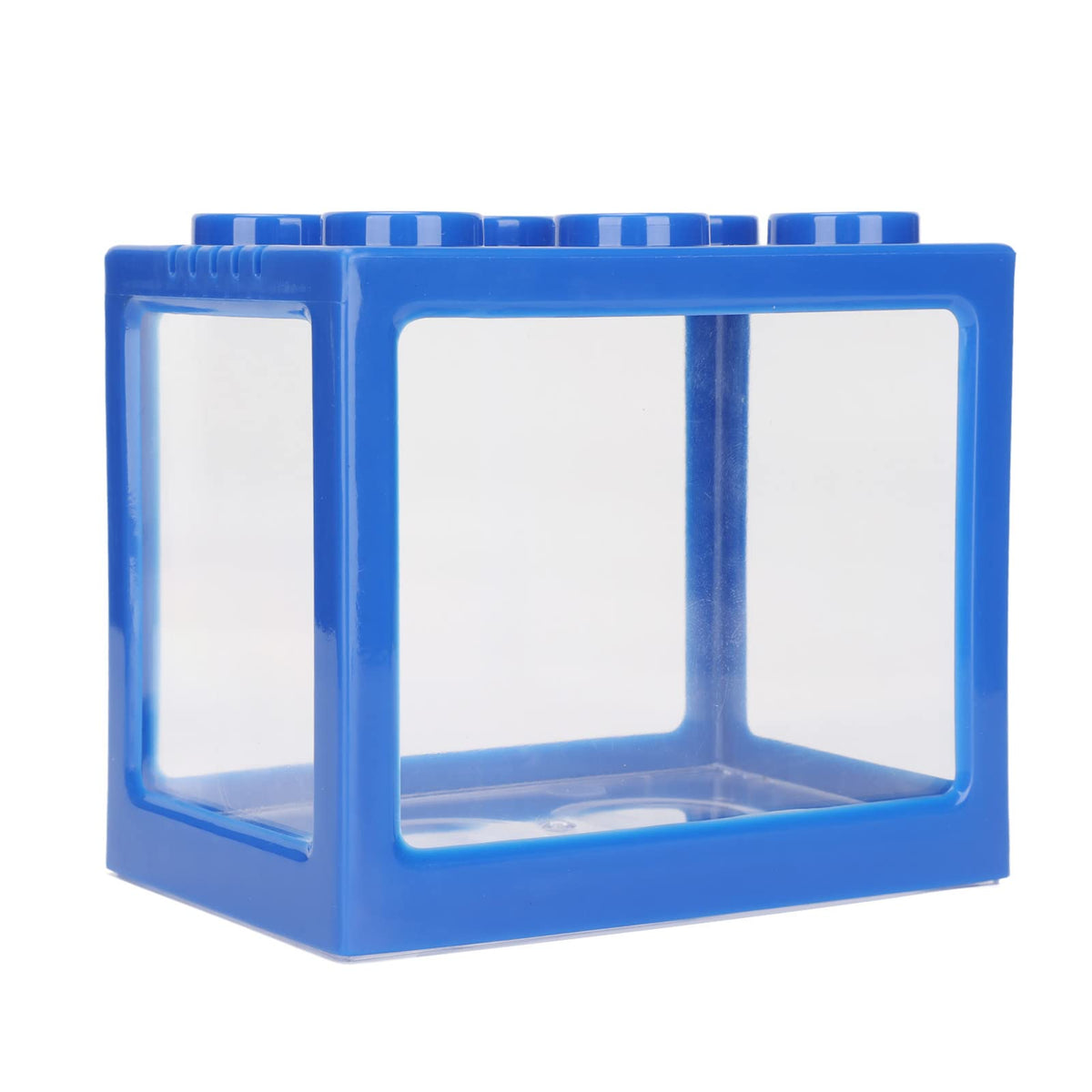 Mini Plastic Stackable Betta Fish Cube with LED Desktop Aquarium Kit T1871