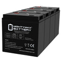 6V 36Ah AGM F2 Terminal Battery 4 Pack L992486
